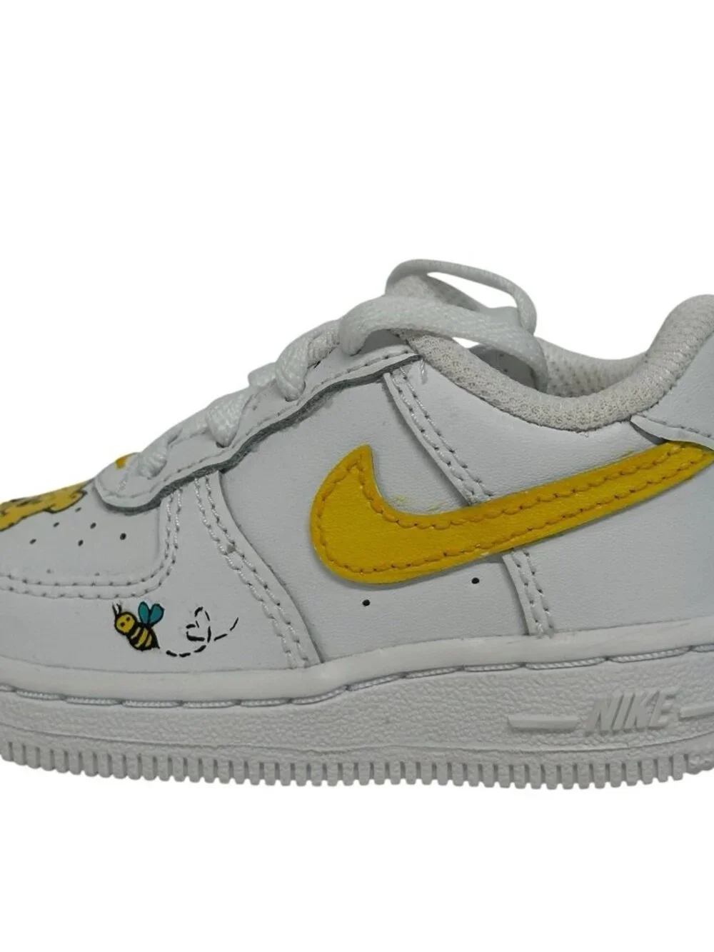 Customized Baby Shoes - Handmade Painted - Nike‎ Size 4c